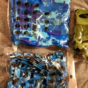 Neck gaiter mask. Awesome look and you can breathe